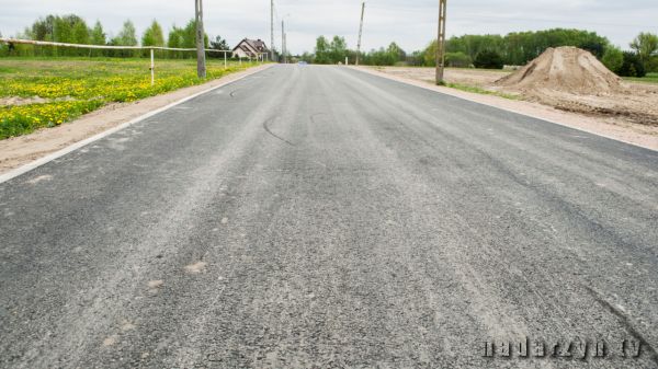 Droga na Pławy gotowa